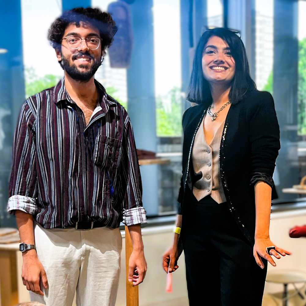 Yohaan Kukreja and Ankita Khanna of RAWmaterial ©GREEN GRADS 2024